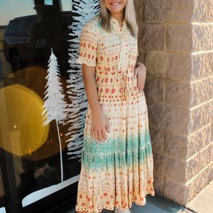 Free People Rare Feelings Maxi Dress